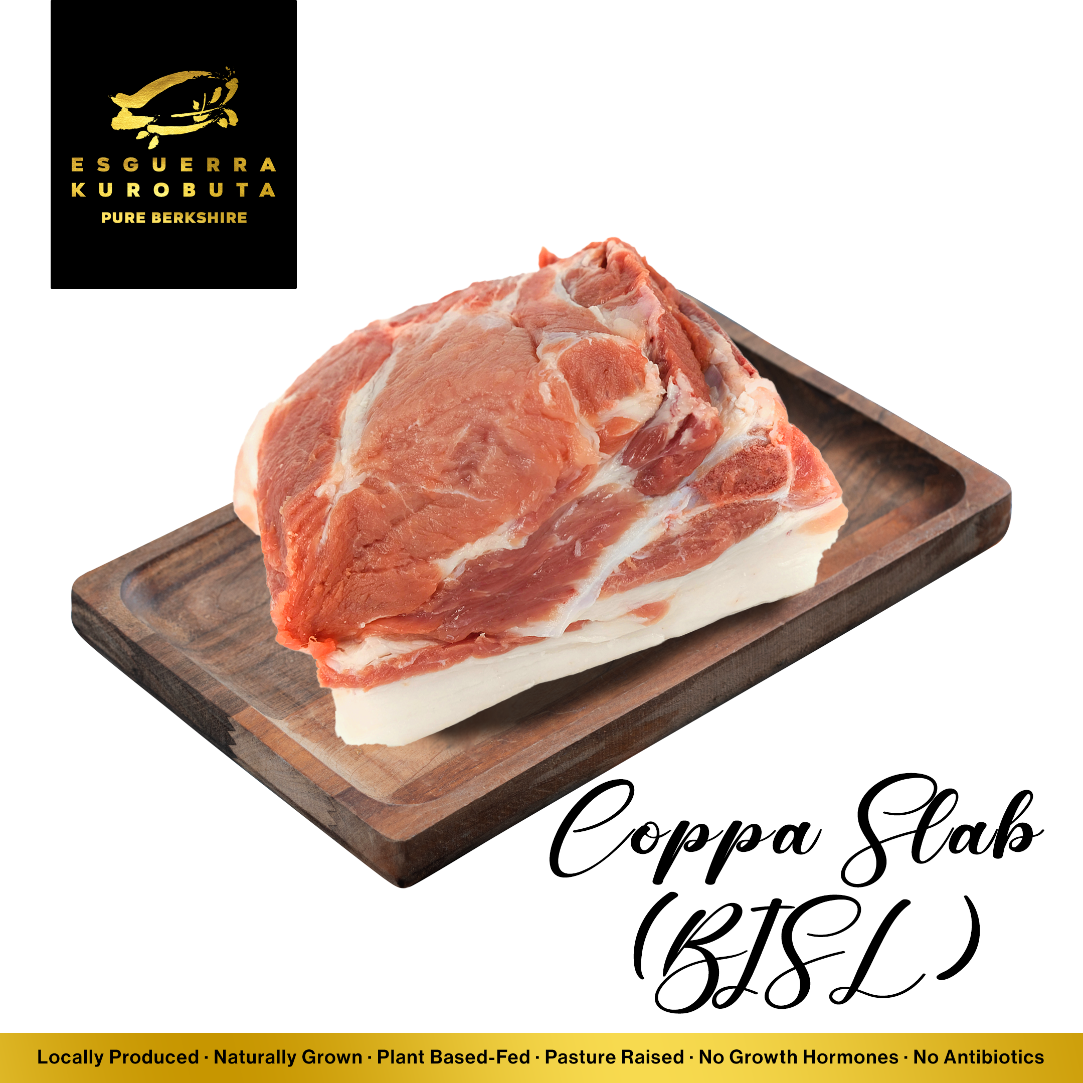 Coppa (Boston Butt) Slab BISL