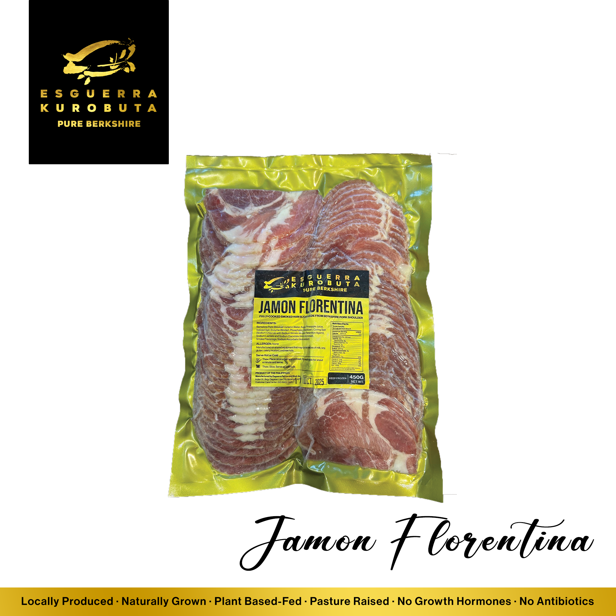 HAM - Jamon Florentina Sliced 450g