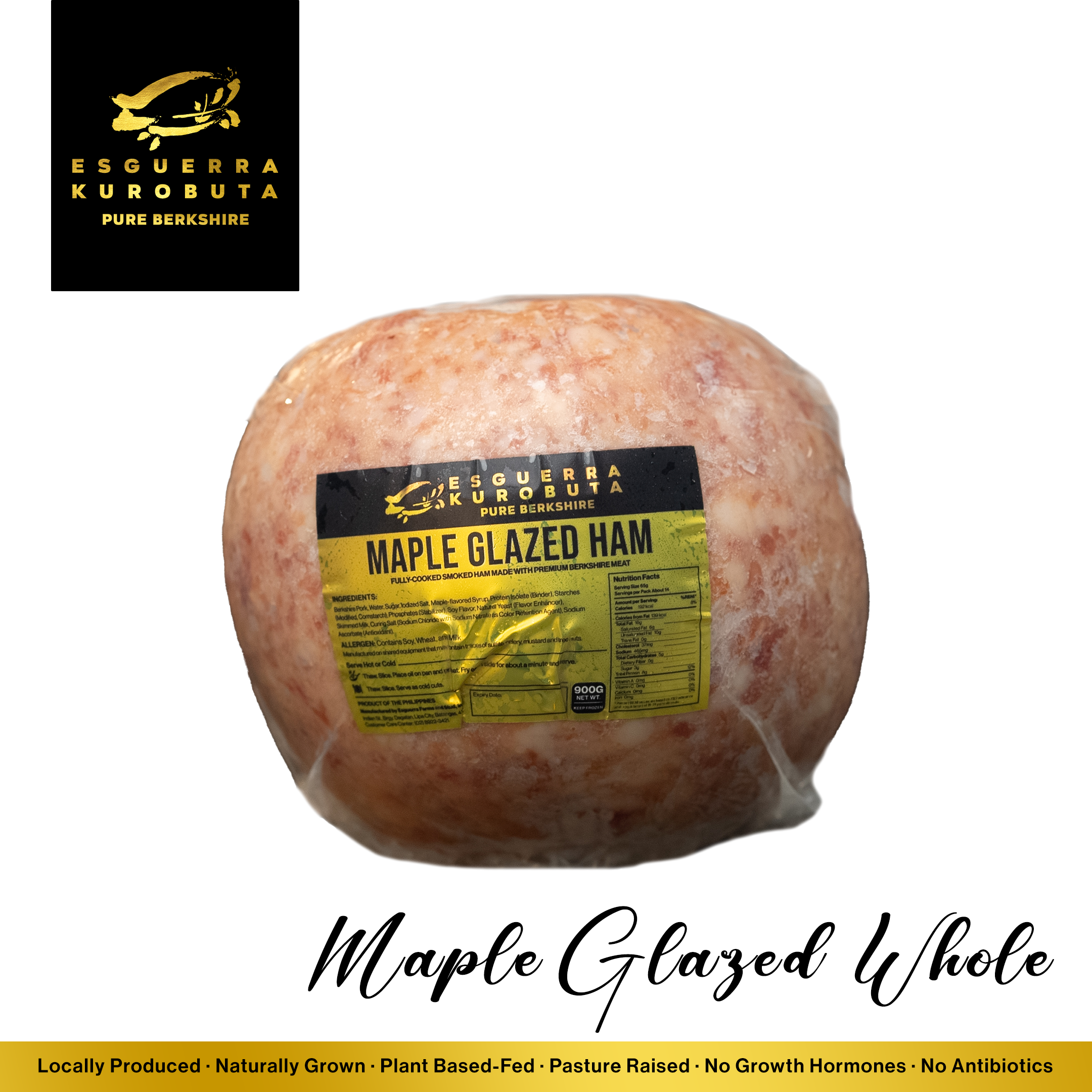 HAM - Maple Glazed Whole (0.9 - 1.1 kg)